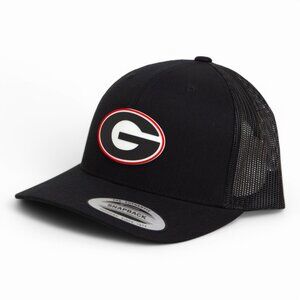 Georgia Bulldogs Power G 3D YP Snapback Trucker Hat- Black